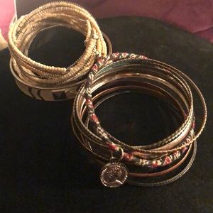 Assorted Costume bracelets.